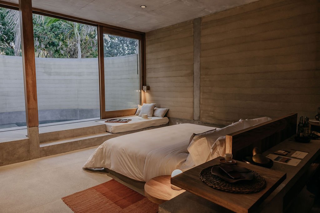 Tierra Sand Nest — vista al jardín
